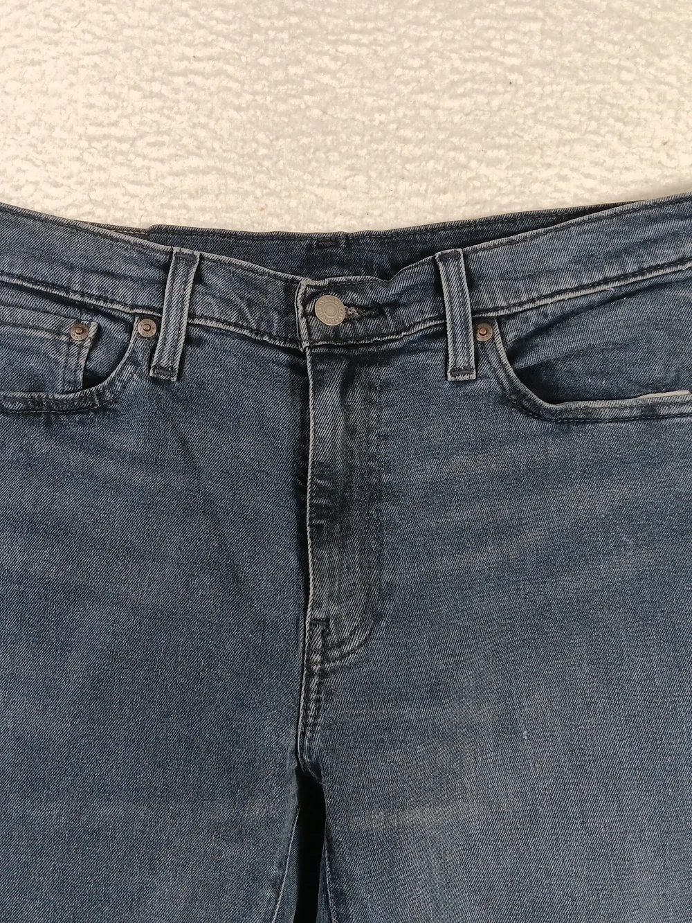 Levis 541 Premium Jeans Mens 32x30 Blue Denim Athletic Taper Fit Big E Stretch